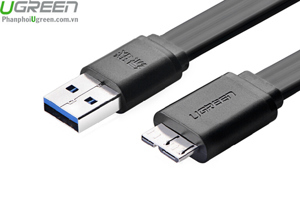 Cáp chuyển đổi USB 3.0 sang Micro B 1.5m Ugreen 10810