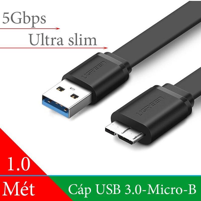 Cáp chuyển đổi USB 3.0 sang Micro B Ugreen 10809 - dài 1m