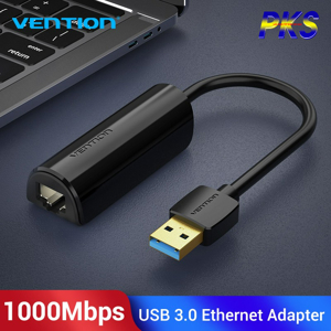 Cáp chuyển đổi USB 3.0 to LAN 1000Mbps Ethernet Vention CEHBB(15cm)
