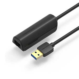 Cáp chuyển đổi USB 3.0 to LAN 1000Mbps Ethernet Vention CEHBB(15cm)