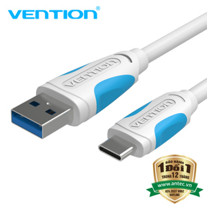 Cáp chuyển đổi USB 3.0 to Type-C dài 50cm Vention VAS-A37-W050