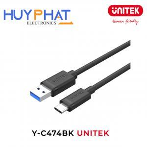 Cáp chuyển đổi USB 3.1 Type-C sang USB 3.0 Unitek Y-C474BK