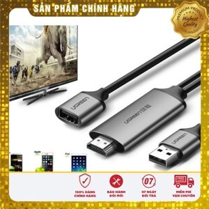 Cáp chuyển đổi USB Micro, Lightning, Type-C sang HDMI Ugreen 50291