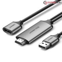 Cáp Chuyển Đổi USB (Micro, Lightning, Type-C) Sang HDMI UGREEN 50291 CM151