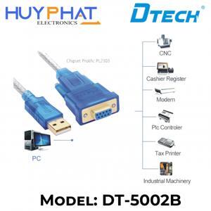 Cáp chuyển đổi usb sang com rs232 âm Dtech DT-5002B