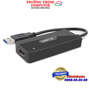 Cáp chuyển đổi USB sang HDMI chính hãng Unitek Y-3702