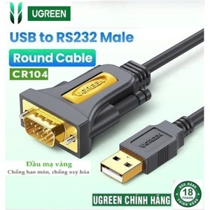 Cáp chuyển đổi USB sang RS232 Ugreen 20223 3m