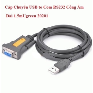 Cáp chuyển đổi USB to Com Ugreen 20201 - 1,5m