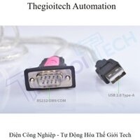 Cáp chuyển đổi USB to COM RS232 RS485 RS422 TTL lập trình PLC HMI FTDI Chính hãng ZTEK ZE553 UNITEK Y-108 DTECH DT-5019