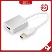 Cáp Chuyển Đổi USB to VGA USB to HDMI 3.0 dùng cho laptop máy tính TTBO Computer