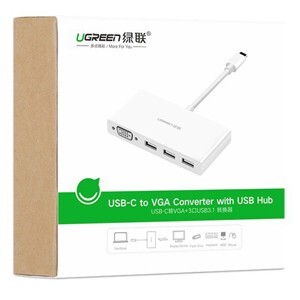 Cáp chuyển đổi USB Type-c sang VGA Ugreen 40375