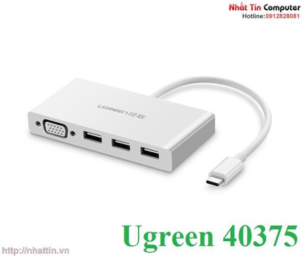 Cáp chuyển đổi USB Type-c sang VGA Ugreen 40375