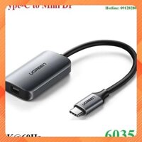 Cáp chuyển đổi USB Type-C, Thunderbolt 3 sang Mini Displayport 4K@60Hz Ugreen 60351 cao cấp