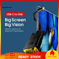 Cáp chuyển đổi VGA siêu mỏng OPPO cho TV Type-C 31 sang VGA Cáp chuyển đổi chống mài mòn