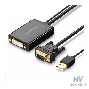 Cáp chuyển đổi VGA to DVI 24+1 Ugreen 30839