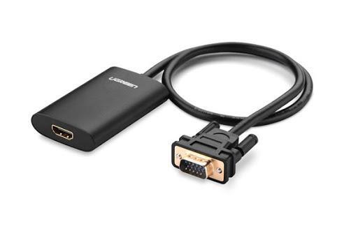 Cáp chuyển đổi VGA to HDMI + Audio Ugreen UG-40264