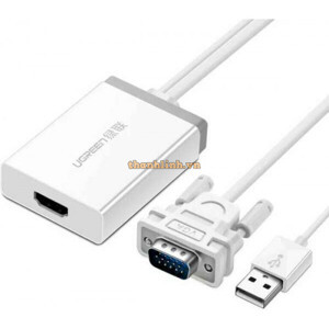 Cáp chuyển đổi VGA to HDMI Ugreen 40235