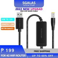 Cáp ChuyểN ĐổI Wifi SGALAS Sang 1A, USB 5V Sang 12V