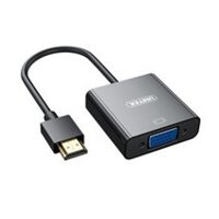 CÁP CHUYỂN HDMI ra VGA + AUDIO 15CM UNITEK V128BBK