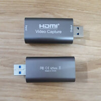 Cáp Chuyển Hdmi Sang Usb 3.0 Hdmi 4k - Đầu ghi hình Video Capture
