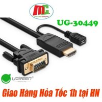 Cáp Chuyển HDMI sang VGA Dài 1,5m Ugreen 30449 - Hàng Chính Hãng