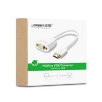 Cáp Chuyển HDMI Sang VGA UGREEN 40252 - HDMI To VGA - Hàng Chính Hãng - 40252