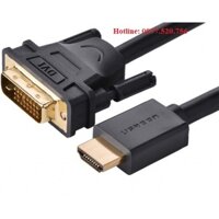 Cáp chuyển HDMI to DVI 24+1 dài 1,5m Ugreen 11150 loại tốt