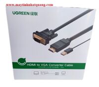 Cáp chuyển HDMI to VGA dài 1,5m hỗ trợ nguồn Ugreen 30449