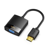 Cáp Chuyển HDMI To VGA Jasoz T-G102 Có Audio - Hàng Chính Hãng BH 18 Tháng