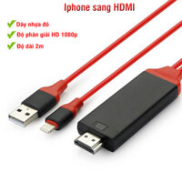 Cáp chuyển Ipad, Iphone sang Tivi HDMI chuẩn Lightning dài 2m