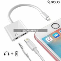 Cáp Chuyển Iphone 2in1 Lightning + 3.5 Xịn