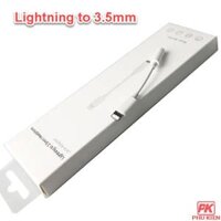 Cáp chuyển Lightning sang 3.5 cho Iphone kết nối tai nghe - Phụ Kiện Công Nghệ