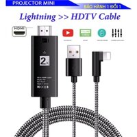 Cáp chuyển Lightning sang Tivi HD dây dù bền, chất lượng 2k