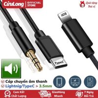 Cáp Chuyển Lightning Sang 3.5mm chuyển đổi type c ra 3.5 cho samsung jack đầu chuyển audio lightning cho iphone
