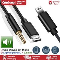 Cáp Chuyển Lightning Sang 3.5mm chuyển đổi type c ra 3.5 cho samsung jack đầu chuyển audio lightning cho iphone