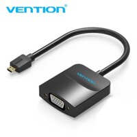 Cáp chuyển Micro HDMI to VGA Vention AGBBB hỗ trợ nguồn + audio