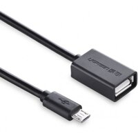 Cáp chuyển Micro USB to USB 2.0 OTG chính hãng Ugreen 10396