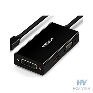 Cáp chuyển Mini Displayport to VGA + HDMI + DVI hỗ trợ 4k2k Ugreen 20417