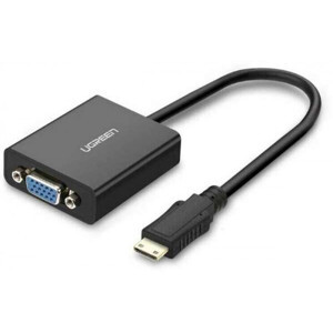 Cáp chuyển Mini HDMI to VGA + Audio Ugreen 40270
