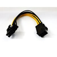Cáp chuyển nguồn VGA 6 pin sang VGA 8 pin - PIN6-8