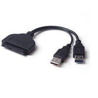 Cáp chuyển Sata to 2 đầu USB 3.0 và 2.0