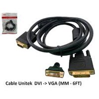 CÁP CHUYỂN TỪ CỔNG DVI -> VGA (MM-6FT) UNITEK