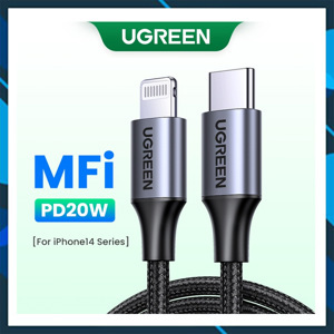 Cáp chuyển Type C sang Lightning dài 2m Ugreen 60761