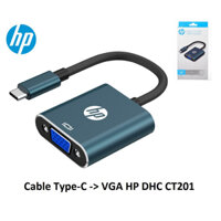 Cáp chuyển Type C sang VGA HP DHC-CT201 FullHD- Kết nối máy tính với TIVI, Projector và các thiết bị khác - HP Việt Nam