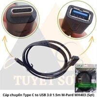 Cáp chuyển Type C to USB 3.0 1.5m M-Pard MH403