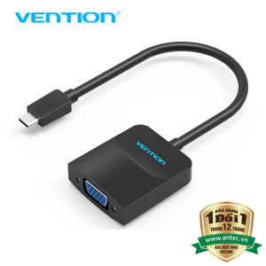 Cáp chuyển Type-C to VGA Vention TDDBB