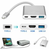 Cáp chuyển Type C to HDMI-USB-TYPE C