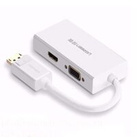 Cáp chuyển Ugreen 20419/20 Displayport sang HDMI,VGA,DVI