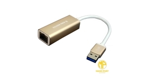 Cáp chuyển USB 3.0 ra lan Gigabite Kingmaster KM006