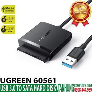 Cáp chuyển USB 3.0 sang Sata Ugreen 60561